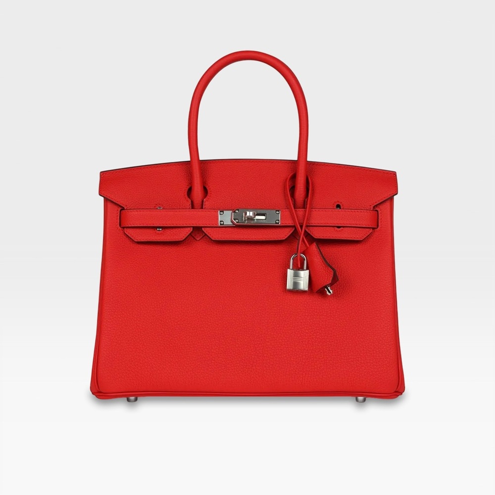 Hermès - Birkin 30 - Rouge De Coeur Togo